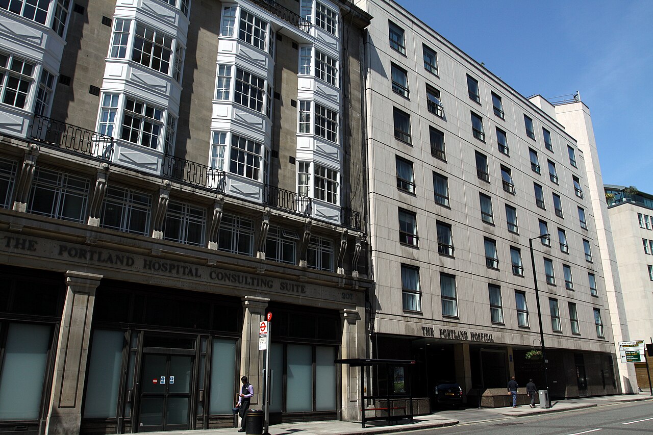 The Portland Hospital on Great Portland Street